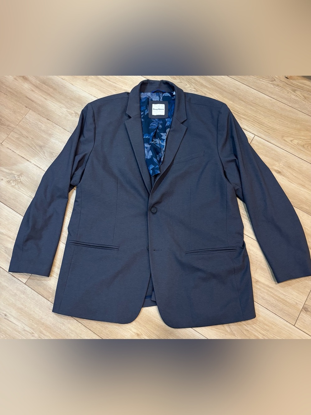 Tommy Bahama Blazer Jacket XXXL 3XL Navy Island Zone Performance Stretch UPF30